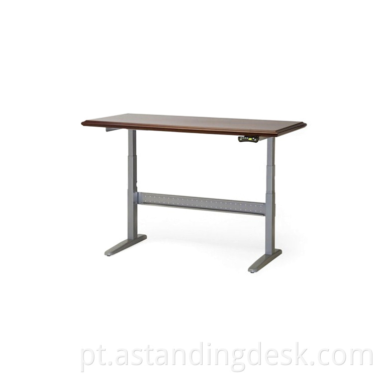 Escritório de venda quente de fábrica altura ajustável Dual Motor único Sit Stand Electric Desk